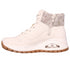 Ghete sport, dama, SKECHERS, Uno Rugged Darling Daze 167988-NAT crem, piele ecologica